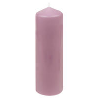 STUMPENKERZE  - Altrosa, Basics (8,7/28,0cm)