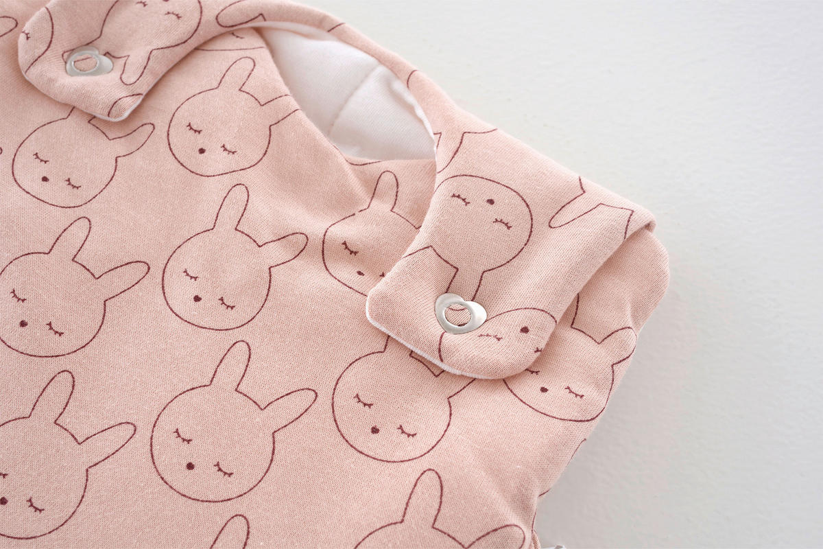 BABYSCHLAFSACKSET Kuschelhase Beige    56/62   - Beige/Altrosa, Basics, Textil (56/62null) - Träumeland