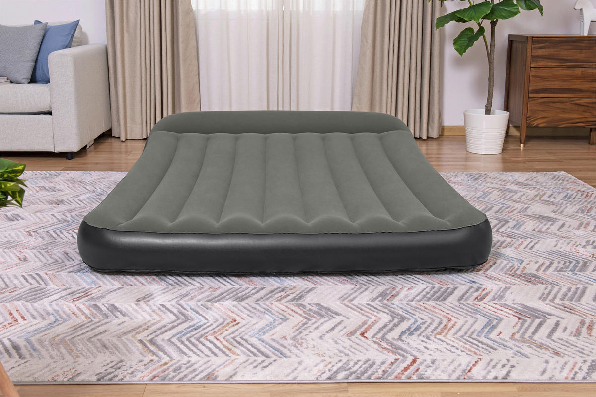 LUFTBETT TRITECH QUEEN 67930 Schwarz, Dunkelgrau  - Dunkelgrau/Schwarz, KONVENTIONELL, Kunststoff (203/152/30cm) - Bestway