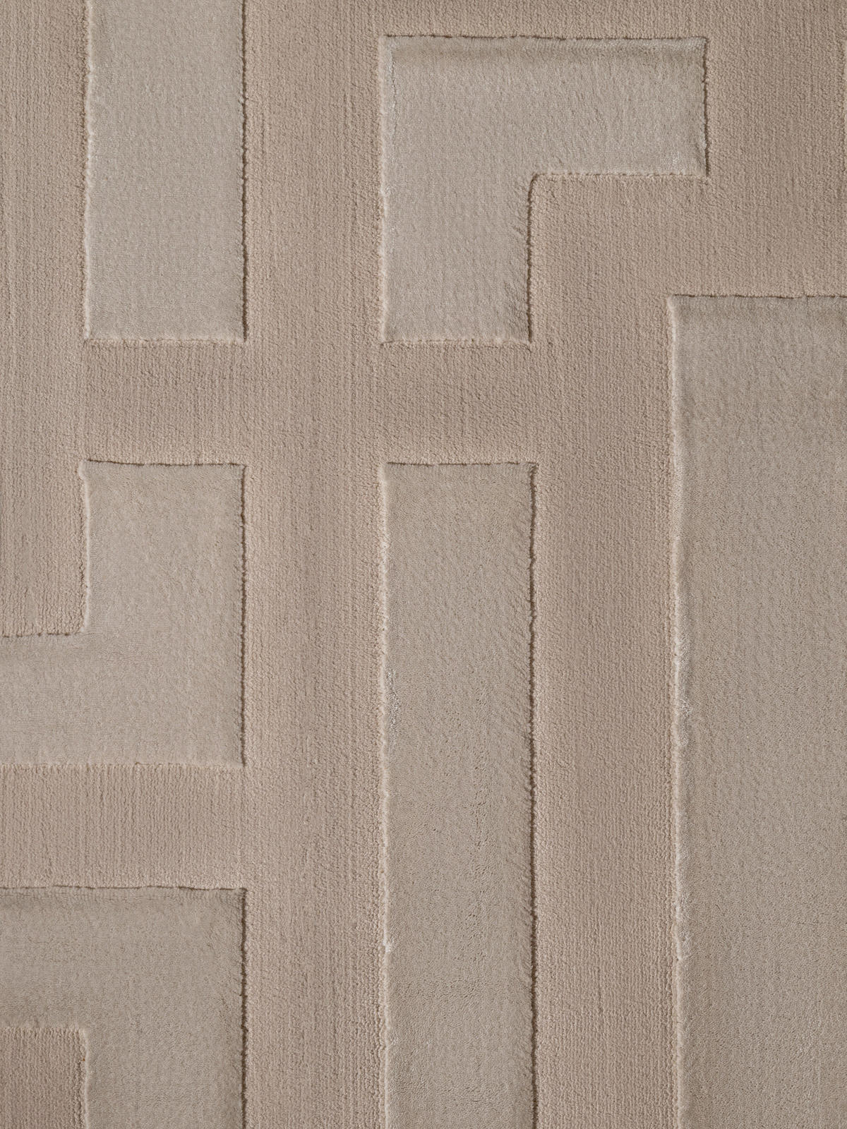 WEBTEPPICH 120/170 cm Perles Creme, Beige  - Beige/Creme, Design, Kunststoff (120/170cm) - Elle Decoration