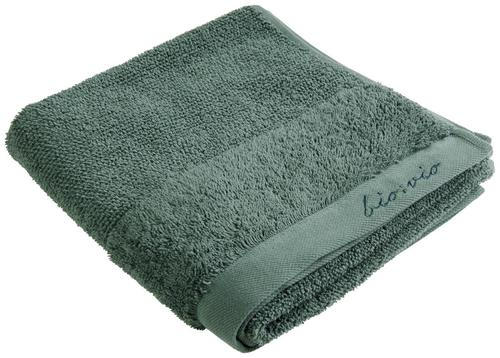 PROSOP DE BAIE 90/180 cm verde închis  - verde închis, Natur, textil (90/180cm) - Bio:Vio