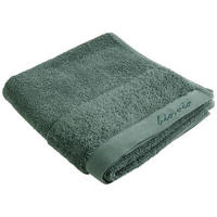 BADETUCH Dunkelgrün 90/180 cm  - Dunkelgrün, Natur, Textil (90/180cm) - Bio:Vio