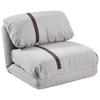 SCHLAFSESSEL in Webstoff Hellgrau  - Dunkelgrau/Hellgrau, Design, Textil (78/58/82cm) - Livetastic