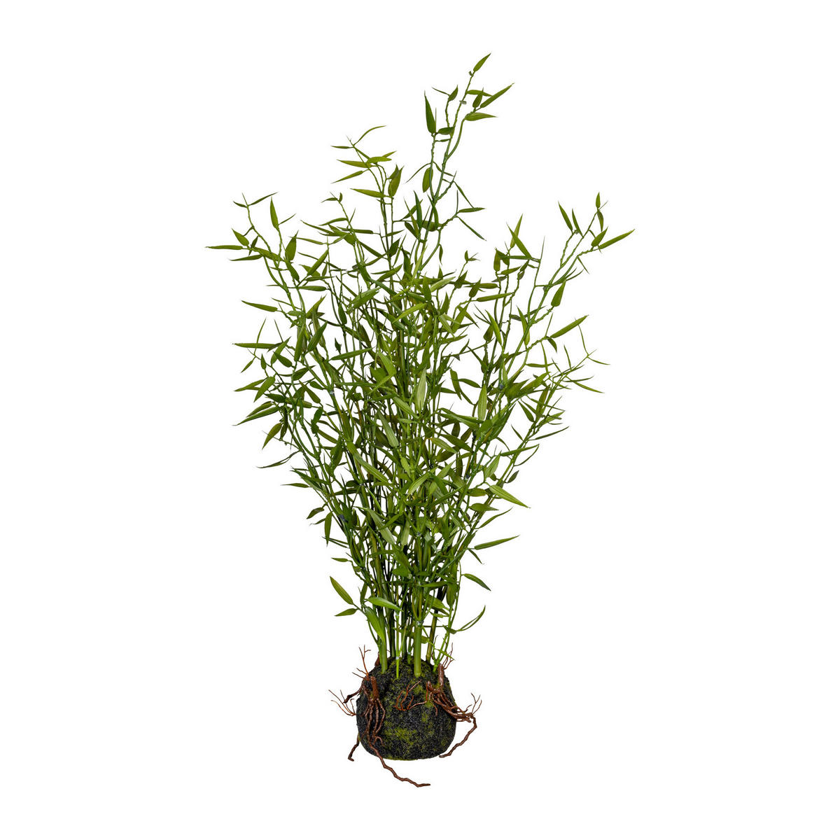 KUNSTPFLANZE Bambus 60 cm  - Braun/Grün, Design, Kunststoff (60cm) - P & B