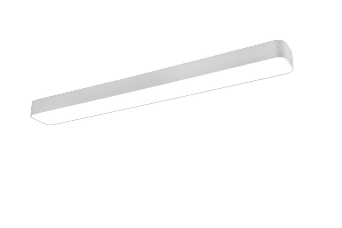 LED-DECKENLEUCHTE 37 W    15/120/7 cm  - Weiss, Basics, Metall (15/120/7cm)