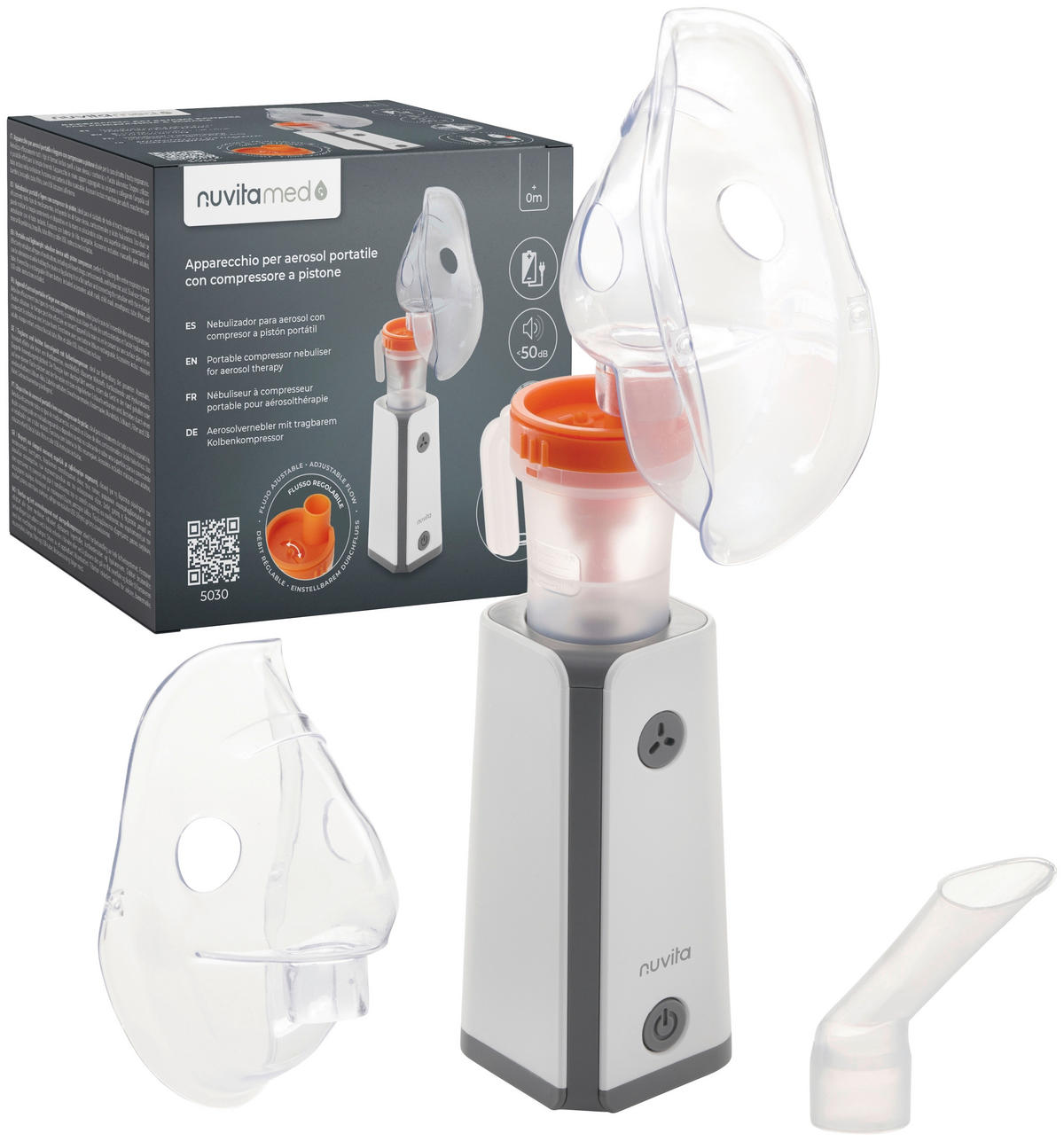 INHALATOR NuvitaMed  - Basics (14/12/23cm)