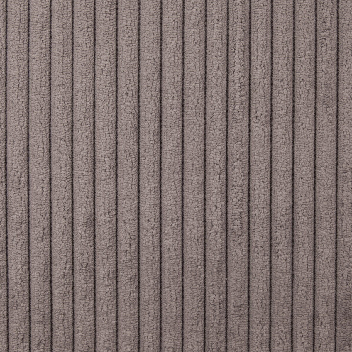 HOCKER in Holz, Textil Graubraun  - Graubraun/Schwarz, MODERN, Holz/Textil (66/44/66cm) - MID.YOU