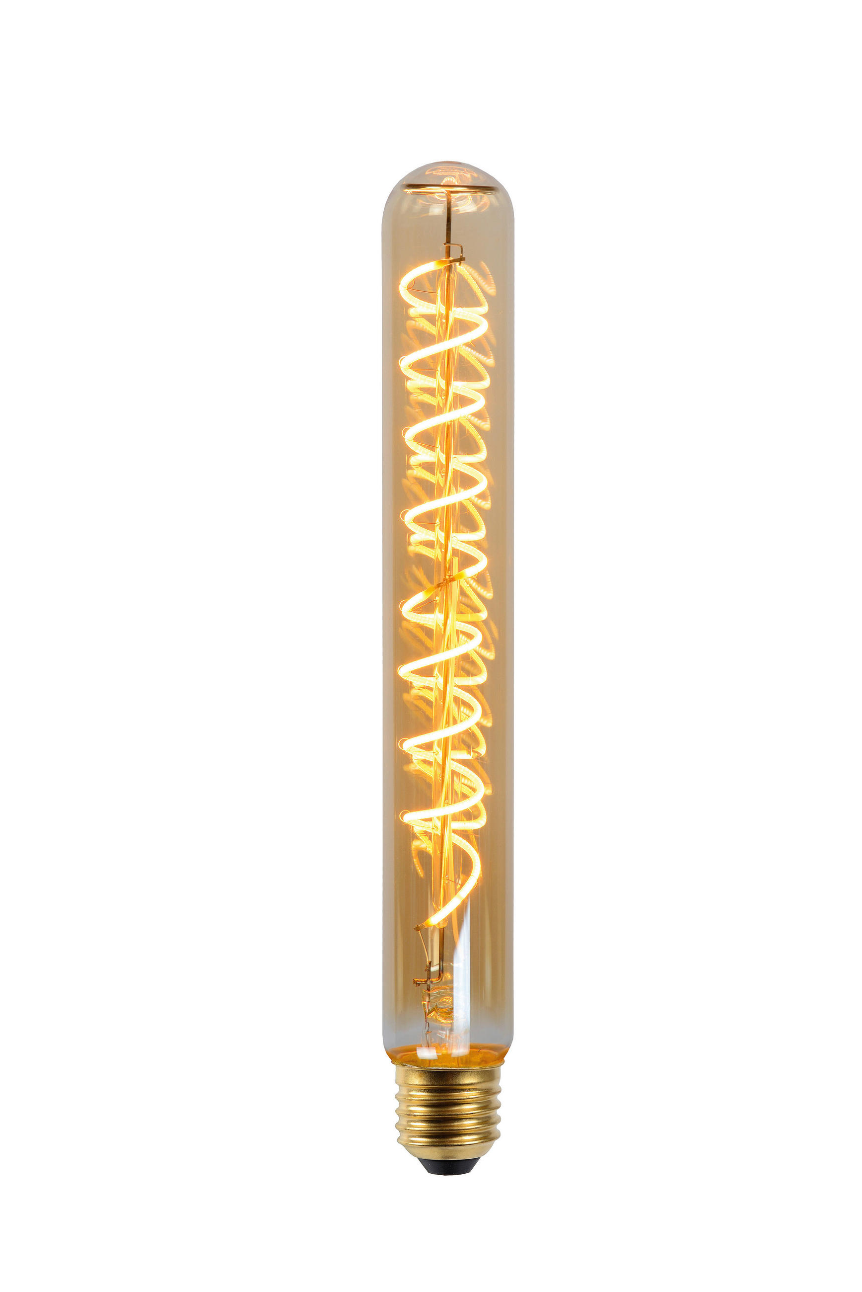 LED-LEUCHTMITTEL   E27 380 lm  - Bernsteinfarben, Basics, Glas (3.2/25cm) - Lucide