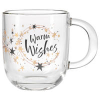 TASSE RIPOSO   400 ml  - Transparent/Goldfarben, LIFESTYLE, Glas (14/15/8,7cm) - Leonardo
