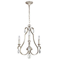 KRONLEUCHTER 45.3/72.7 cm    - Silberfarben, Konventionell, Metall (45.3/72.7cm) - Elstead Lighting