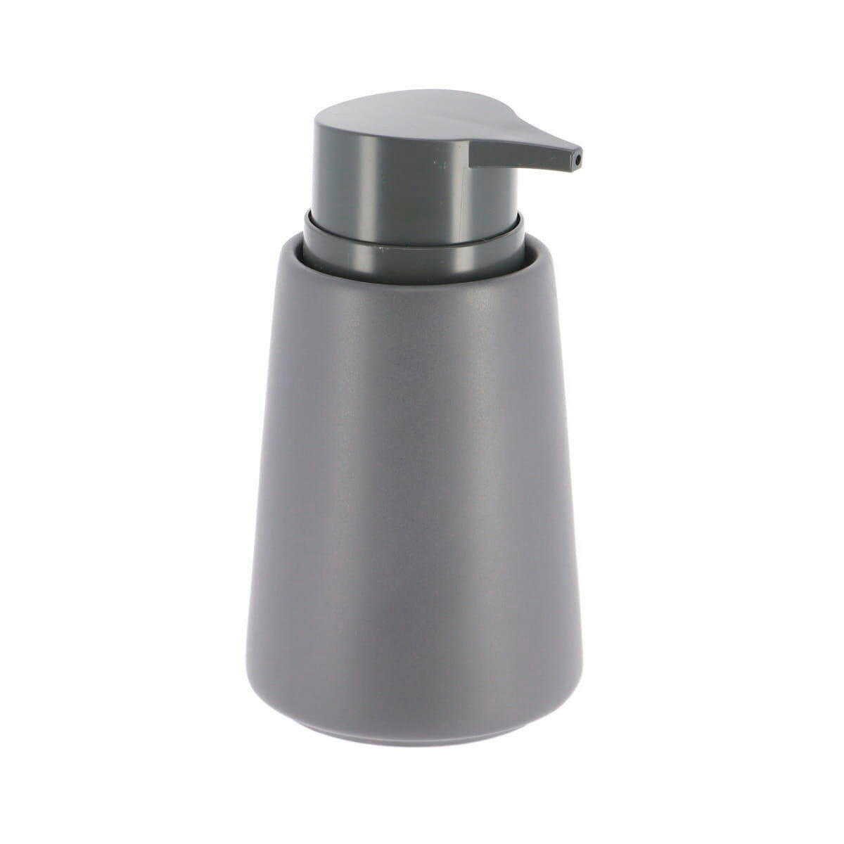 DOZATOR TEKUĆEG SAPUNA  siva  keramika  SOLID  - siva, Basics, keramika (8/15,5/8cm) - Homeware