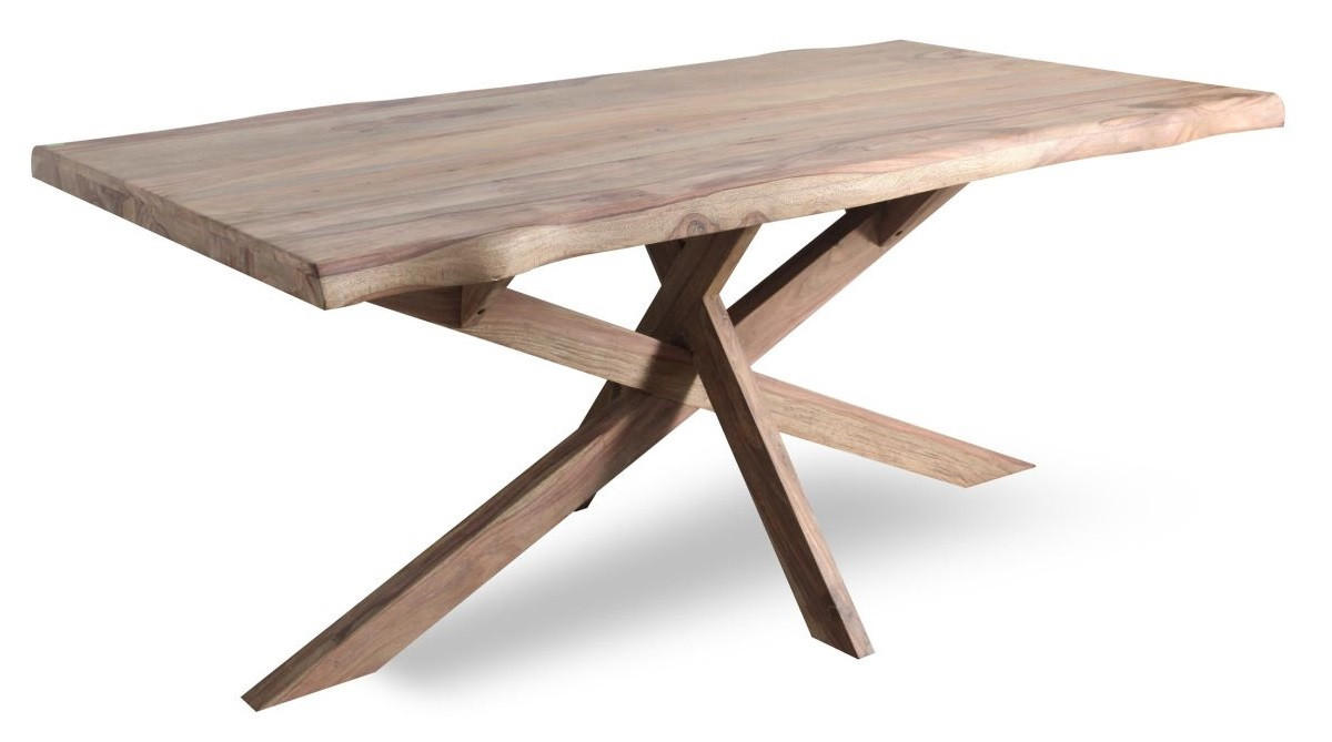 Livetastic JEDÁLENSKÝ STÔL, indický palisander, prírodná farba, 180/100/70 cm