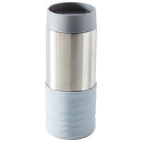 Cană Termos 0.35 L  - gri deschis/culoare inox, Trend, plastic/metal (7,1/18,2cm) - Homeware Profession.