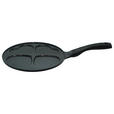 CREPESPFANNE 26 cm Keramikbeschichtung  - Schwarz, Trend, Kunststoff/Metall (26cm) - Homeware Profession.