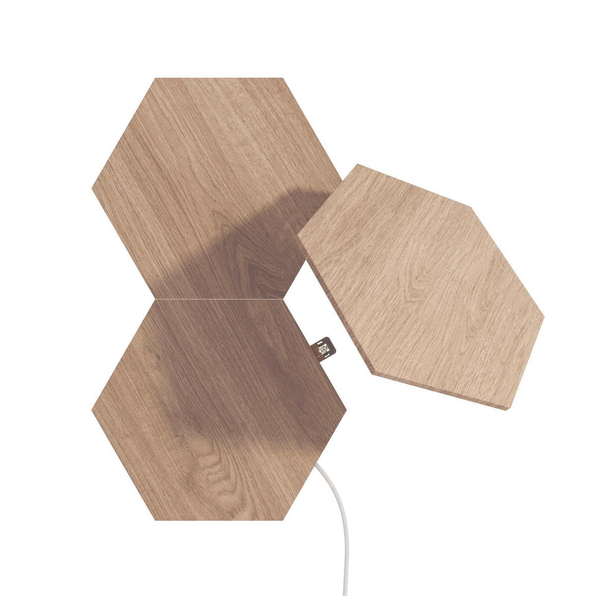 NANOLEAF HEXAGONS 3ER Erweiterungsset 23/0.6/20 cm   - Braun, Basics, Kunststoff (23/0.6/20cm)