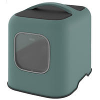 KATZENTOILETTE - Mintgrün, KONVENTIONELL, Kunststoff (39,5/44,3/51cm) - Rosti