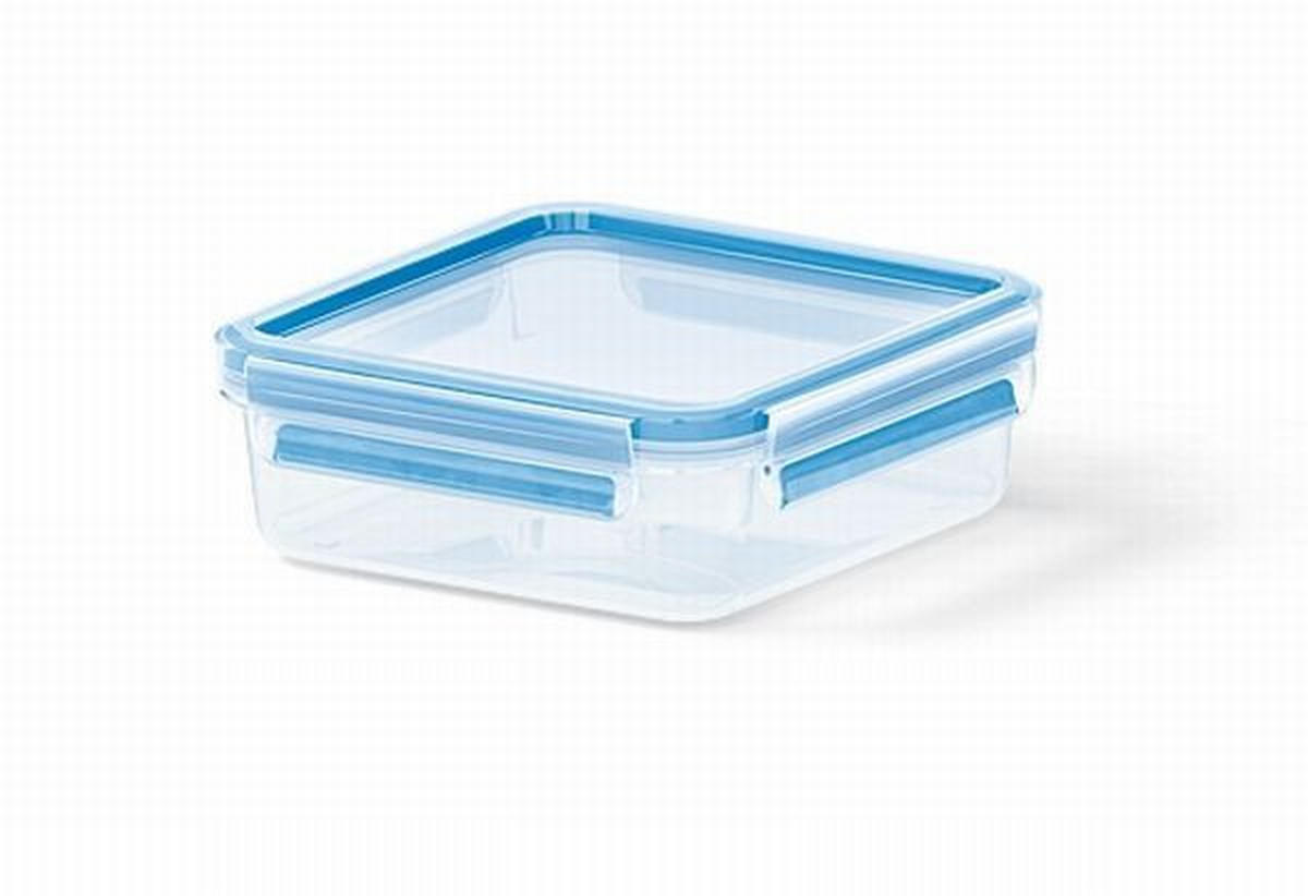 FRISCHHALTEDOSE CLIP & CLOSE 0,85 L  - Blau/Transparent, Basics, Kunststoff (16.7/16.7/5.9cm) - Emsa