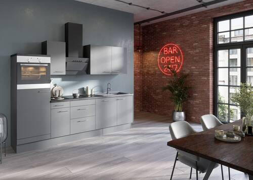 Optifit Küchenblock Grau 270 cm