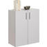 KOMMODE 60/76,8/33,6 cm - Alufarben/Schwarz, Design, Holzwerkstoff/Kunststoff (60/76,8/33,6cm) - Carryhome KOMMODE 60/76,8/33,6 cm - Alufarben/Schwarz, Design, Holzwerkstoff/Kunststoff (60/76,8/33,6cm) - Carryhome