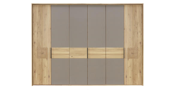 DREHTÜRENSCHRANK 301.9/223.3/62 cm 6-türig  - Eichefarben/Braun, Natur, Holz/Holzwerkstoff (301.9/223.3/62cm) - Valnatura