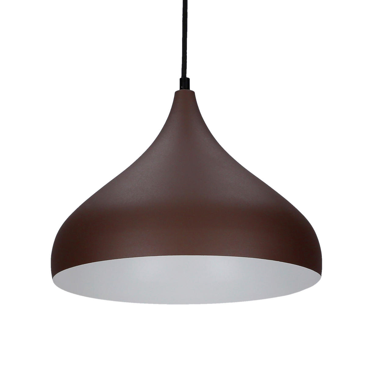 PENDELLAMPA Viborg 32/32/90 cm  - brun, Design, metall (32/32/90cm)