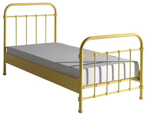 KINDER-/JUNIORBETT 90/200 cm  in Gelb  - Gelb, ROMANTIK / LANDHAUS, Holzwerkstoff/Metall (90/200cm) - MID.YOU