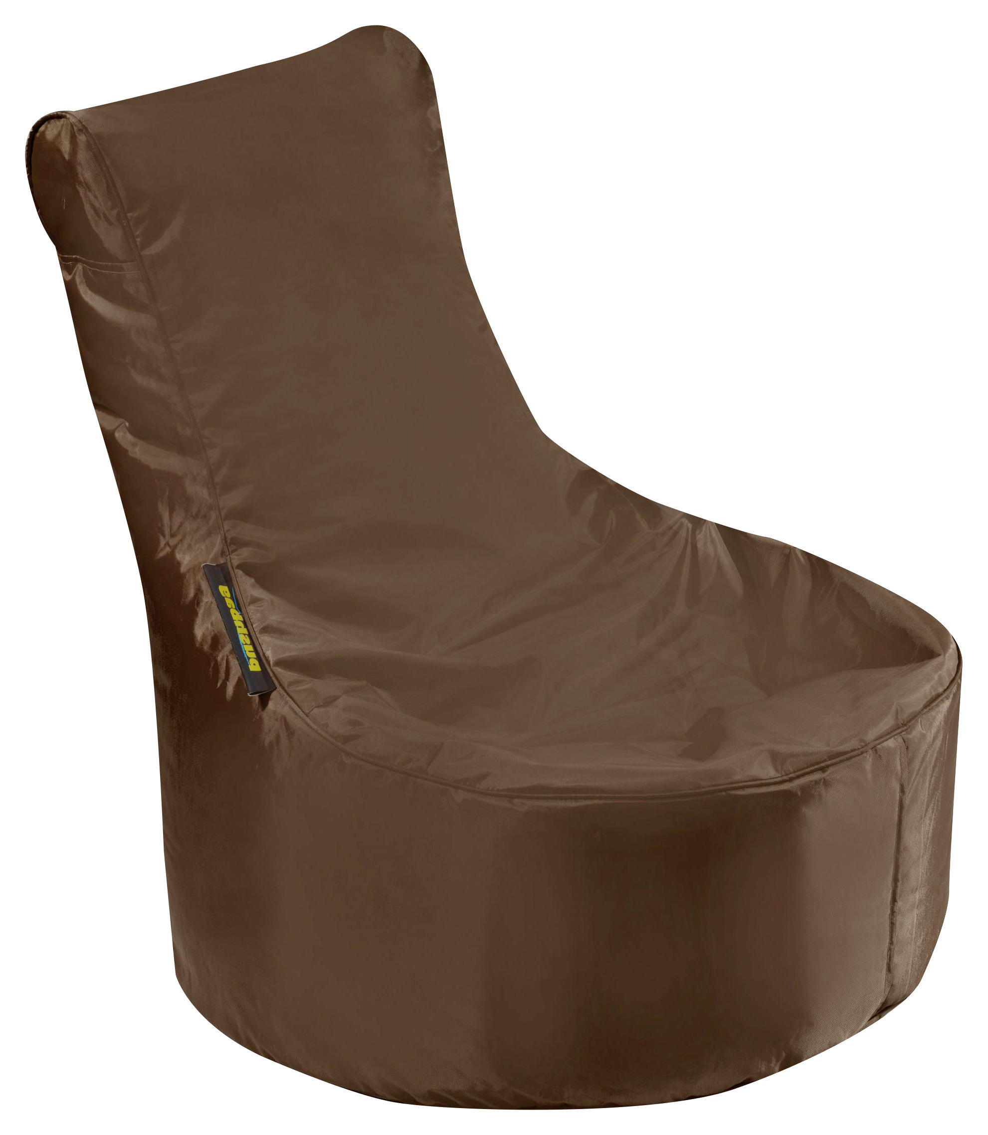 SITZSACK Uni - Braun, Basics, Kunststoff (60/70/60cm) - MID.YOU