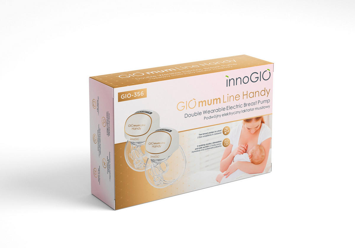 MILCHPUMPE  GIOmom  - Basics, Kunststoff (11/15cm)