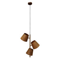 HÄNGELEUCHTE Colt 49/150 cm   - Rostfarben, Design, Metall (49/150cm)