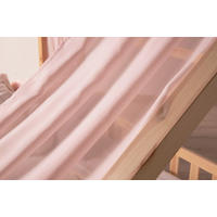HAUSBETT 90/200 cm,  in Naturfarben, Altrosa  - Altrosa/Naturfarben, MODERN, Holz/Textil (90/200cm) - Livetastic