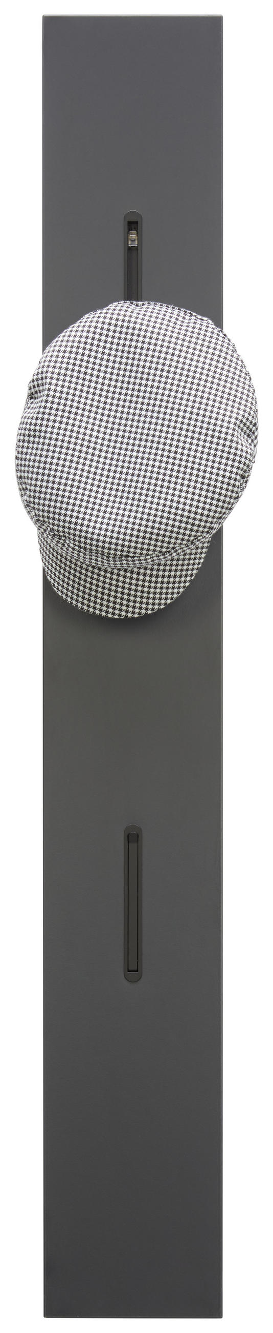 GARDEROBENPANEEL  in 16/115/2 cm  - Anthrazit, Design, Holzwerkstoff (16/115/2cm) - Moderano