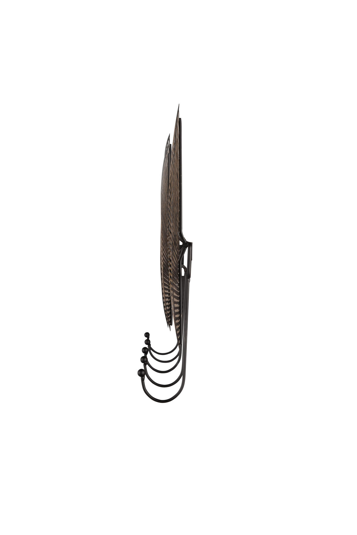 WANDGARDEROBE  in Goldfarben  - Goldfarben, Basics, Metall (49/35/6cm) - Milino