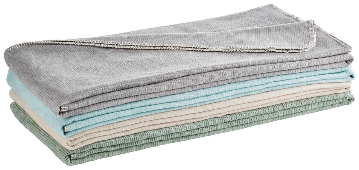 PLAID LEELA 140/200 cm  - Naturfarben, Basics, Textil (140/200cm) - Bio:Vio