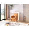 SESSEL in Flachgewebe Terracotta  - Eichefarben/Terracotta, KONVENTIONELL, Holz/Textil (70/93/75cm) - Sit & More