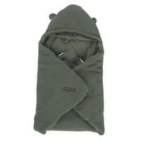 EINSCHLAGDECKE  100/110 cm     - Grau/Grün, Trend, Textil (100/110cm) - Avelia