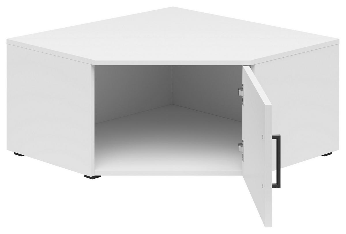 NÁSTAVEC NA SKŘÍŇ, bílá, 71,5/35/71,5 cm - bílá/černá, Moderní, kompozitní dřevo/plast (71,5/35/71,5cm) - Carryhome