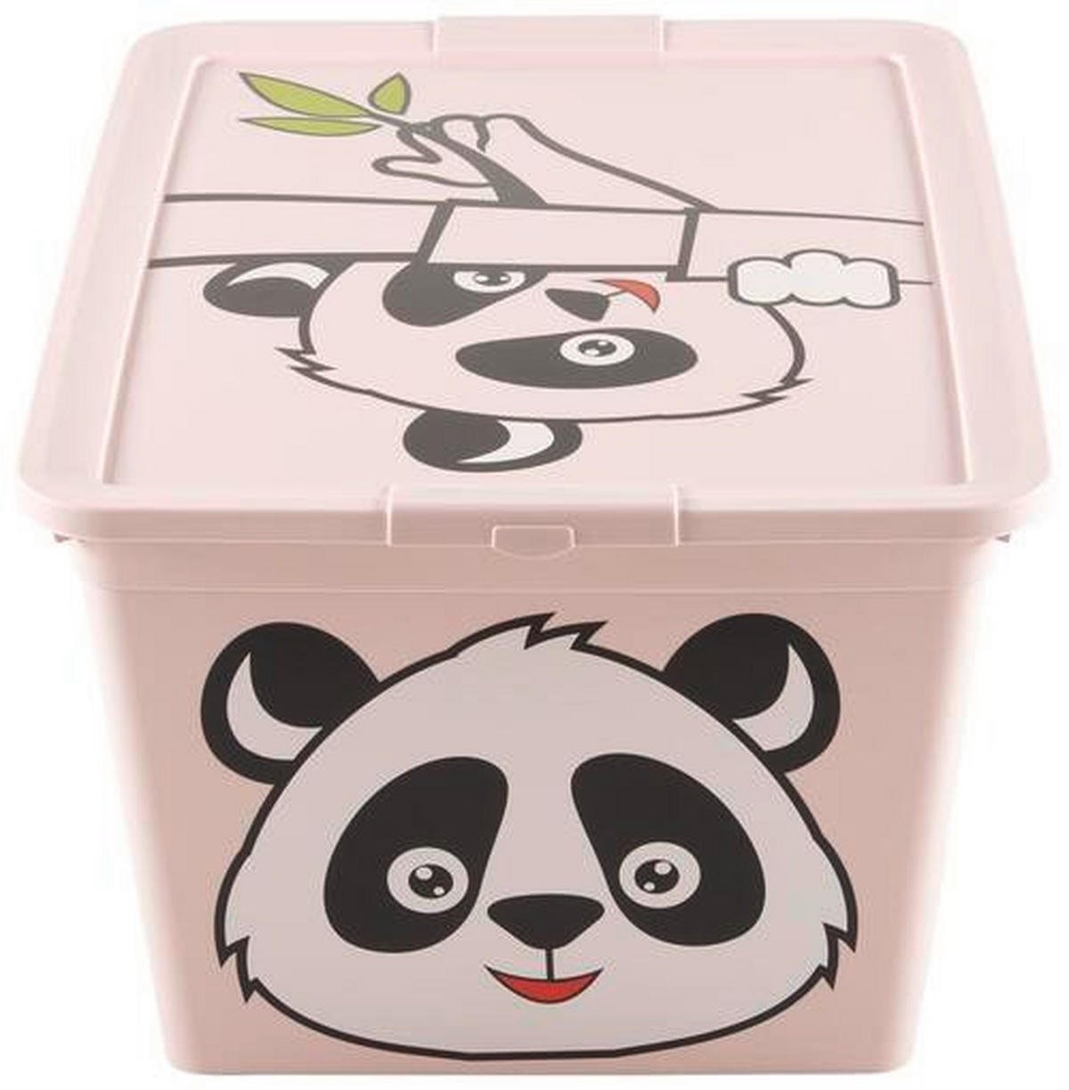 KUTIJA ZA IGRAČKE  Panda  - pink, Basics, plastika (48,5/36/25cm) - My Baby Lou