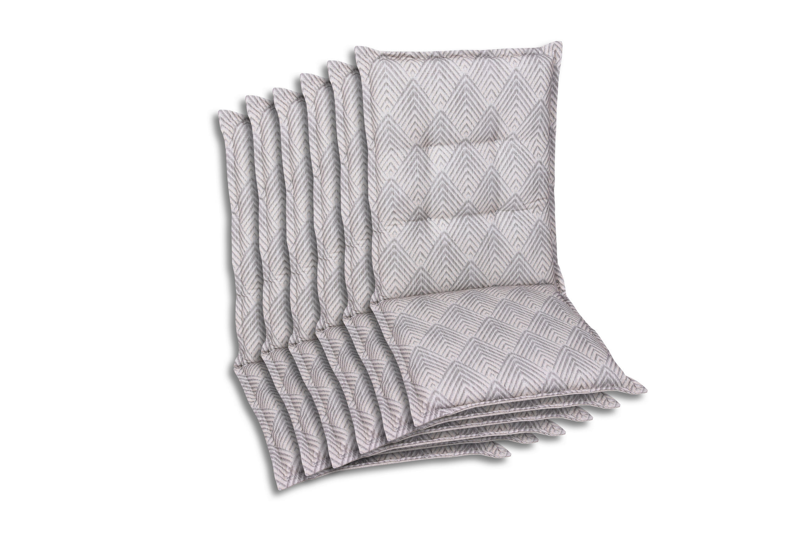 SESSELAUFLAGENSET Graphik  - Beige, Basics, Textil (50/7/108cm)