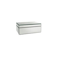 SMYCKESKRIN - silver, Basics, trämaterial/glas (24,8/17,8/9,5cm) - Ambia Home