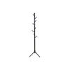 GARDEROBENSTÄNDER in Schwarz 45/45/174 cm   - Schwarz, Design, Holz (45/45/174cm) - MID.YOU