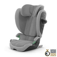 KINDERAUTOSITZ Solution G2 i-Fix Plus  - Grau, Basics, Kunststoff/Textil (60.5/27.5/6cm) - cybex GOLD