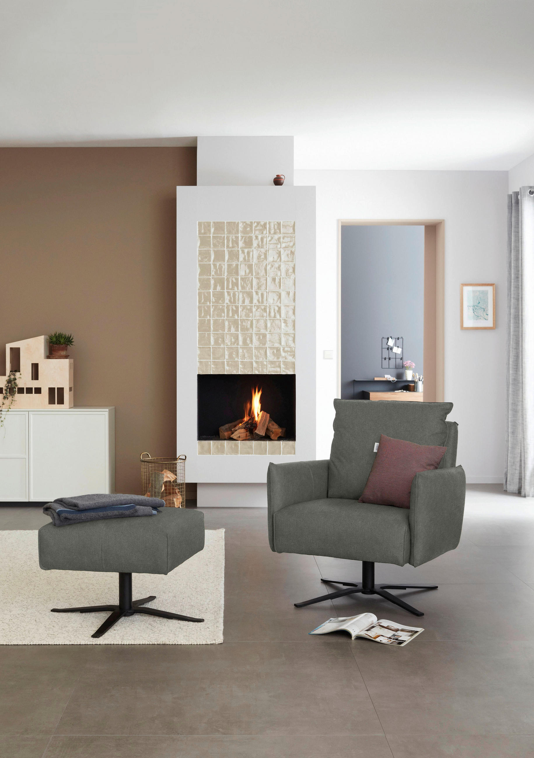 HANDWEBTEPPICH 170/240 cm Fora Creme  - Creme, KONVENTIONELL, Textil (170/240cm) - Schöner Wohnen