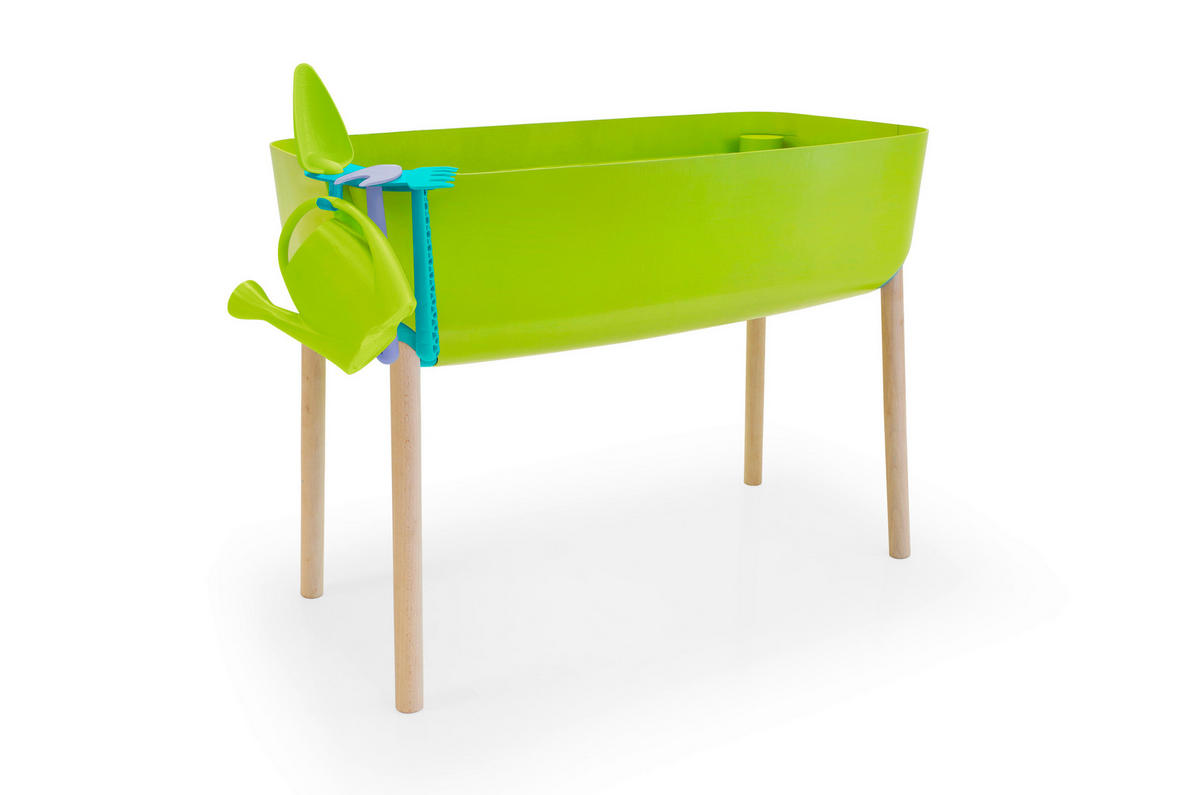 GREDICA   - svijetlo zelena/jorgovan, Basics, drvo/plastika (76/38/56cm)