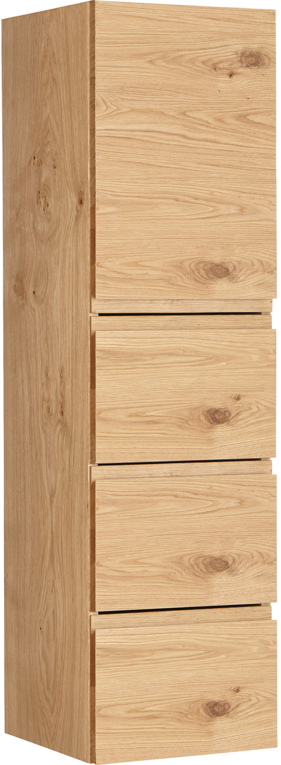 HOCHSCHRANK Eichefarben  - Eichefarben, Design, Holz/Holzwerkstoff (35/125/37cm) - Novel