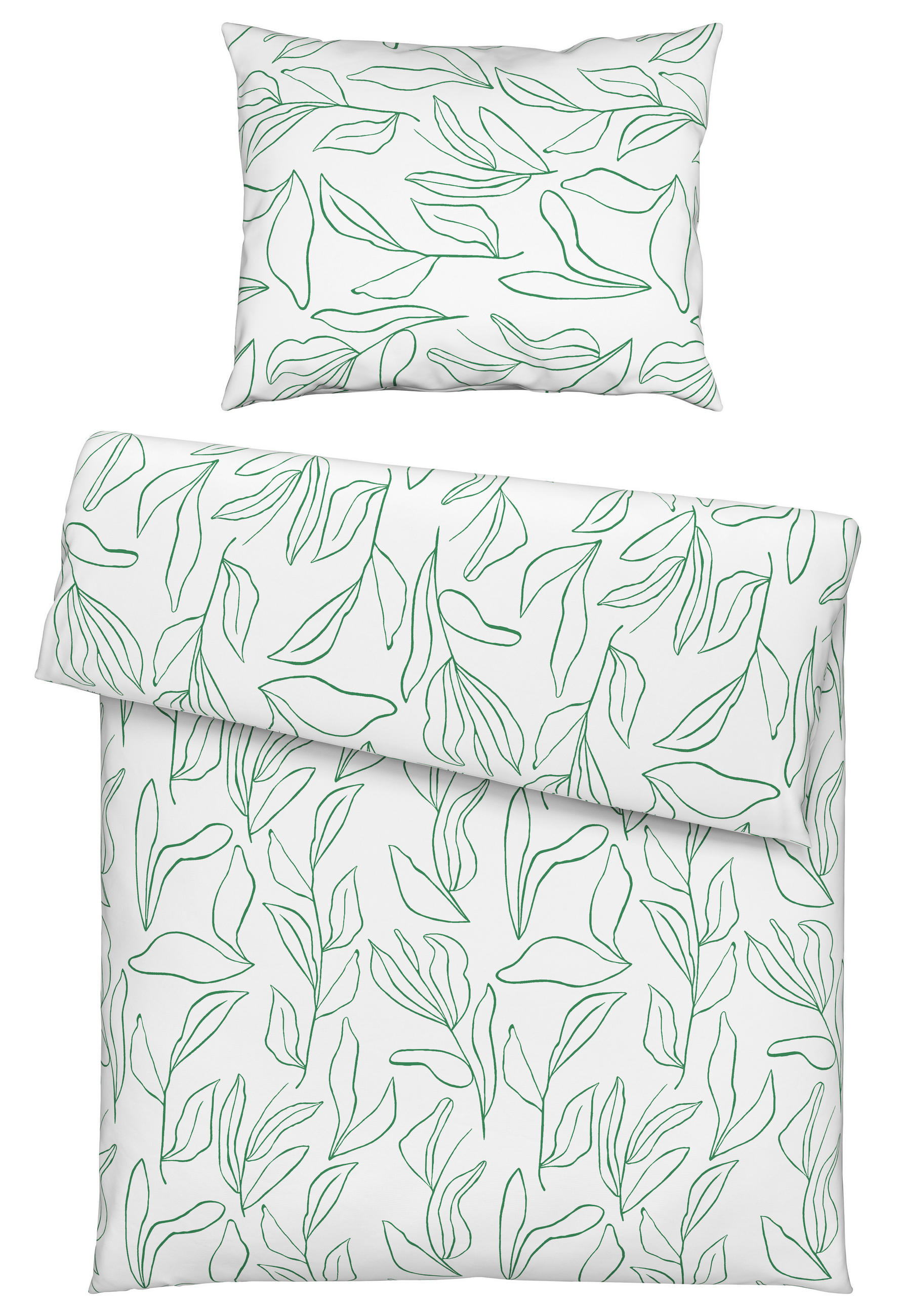 POVLEČENÍ - zelená, Konvenční, textil (140/200cm) - Esposa