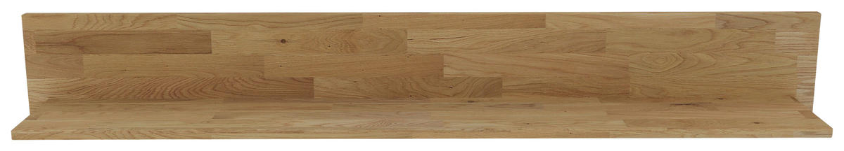 WANDBOARD  160/23/23 cm  - Wildeiche, Natur, Holz (160/23/23cm) - home24