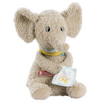 KUSCHELTIER Elefant Erik  - Hellgrau, Basics, Textil (24/19/12,4cm) - Fehn
