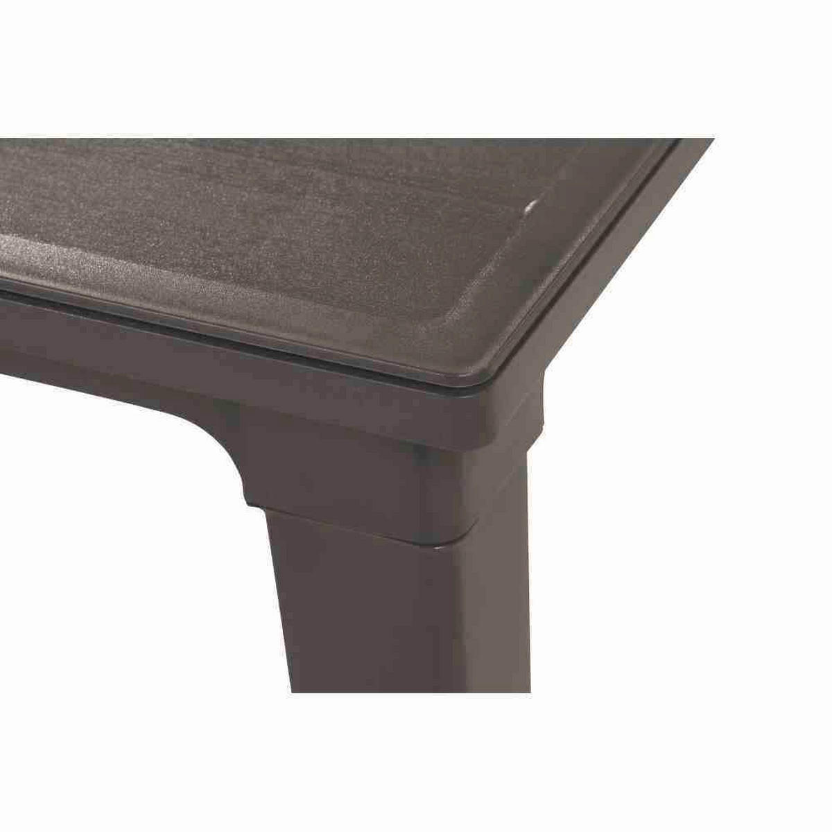 GARTENTISCHGRUPPE  - Grau, MODERN, Kunststoff/Textil (95/95/165cm) - Gardenson