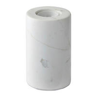 TISCHLEUCHTE 8/13 cm   - Weiß, Basics, Stein (8/13cm) - Osram