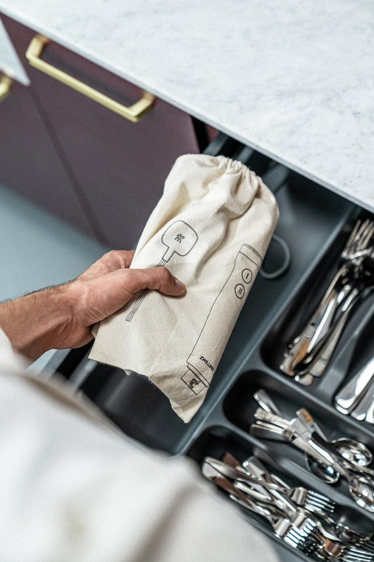 STABMIXER ENFINIGY  - Silberfarben, Basics, Kunststoff - Zwilling